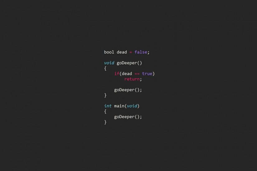 Intelligent Programing Code Wallpapers