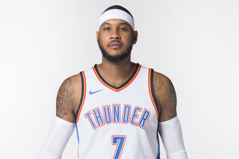 Carmelo Anthony will start at power forward for Thunder | NBA | Sporting  News