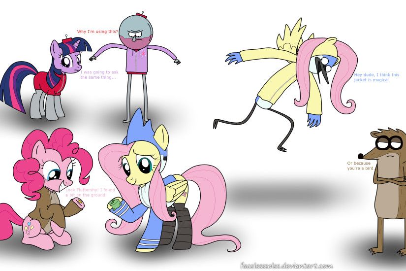 MLP and Regular Show by FacelessSoles MLP and Regular Show by FacelessSoles