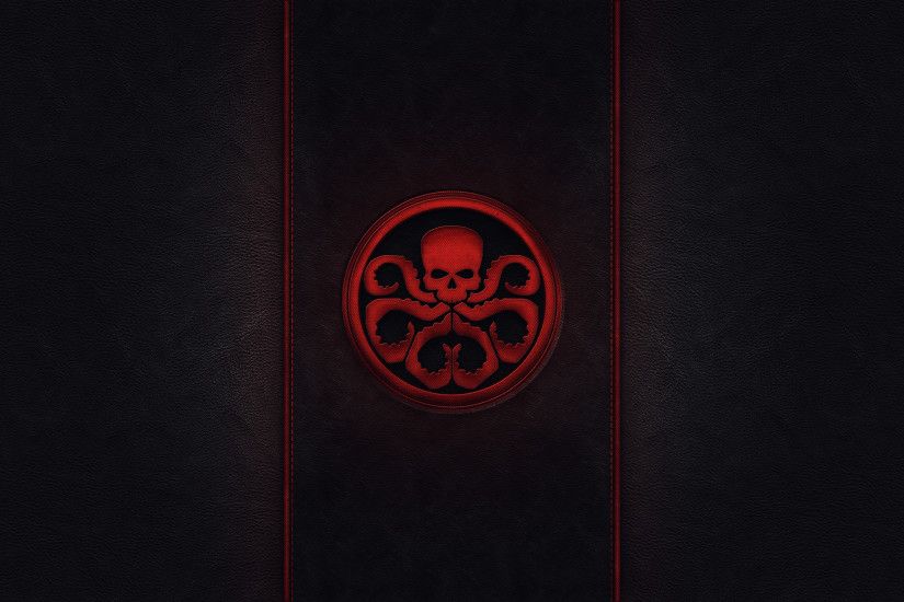 Hydra emblem captain america red skull wallpaper