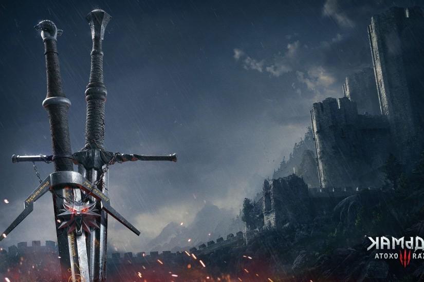 The Witcher 3 Sword Â· The Witcher 3 Sword Wallpaper