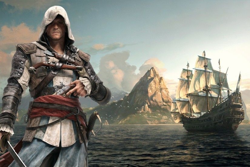 men, Assassins Creed, Assassins Creed: Black Flag, Video Games, Ship,