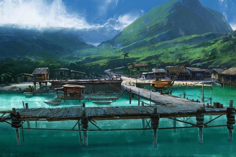 Far Cry 2 Landscape Art wallpaper – wallpaper free download