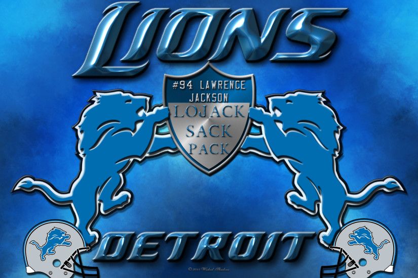 Lawrence Jackson Detroit Lions LoJack Sack Pack Wallpaper