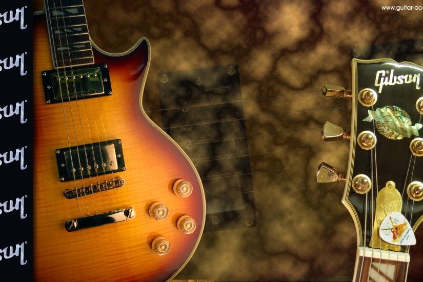 Guitar wallpaper, Gibson Les Paul supreme guitar