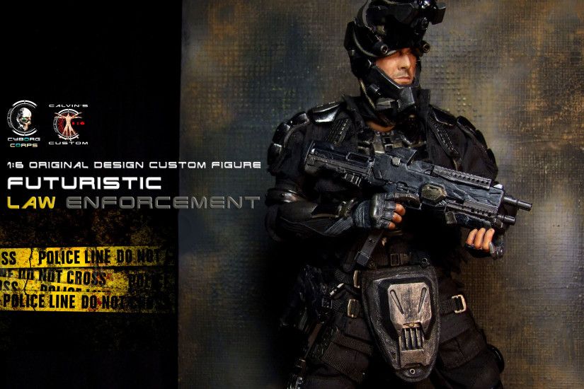 Ghost Recon images 1:6 one sixth scale Original Design Cyborg Futuristic Law  Enforcement Agent by Calvin's Custom @ Cyb HD wallpaper and background  photos
