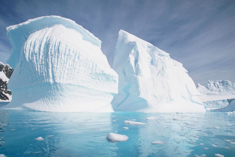 Western Iceberg Antarctica Wallpaper