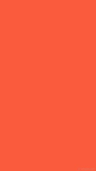 wallpaper single plain solid color red one colour #f95b3c