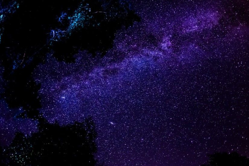 Download Wallpaper x Milky way Stars Night Sky Space
