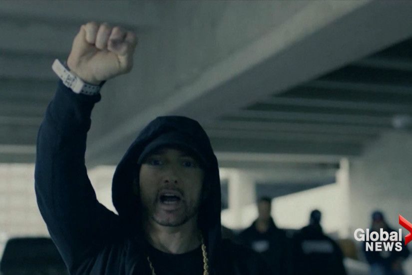 Eminem gives ultimatum to fans in anti-Trump freestyle