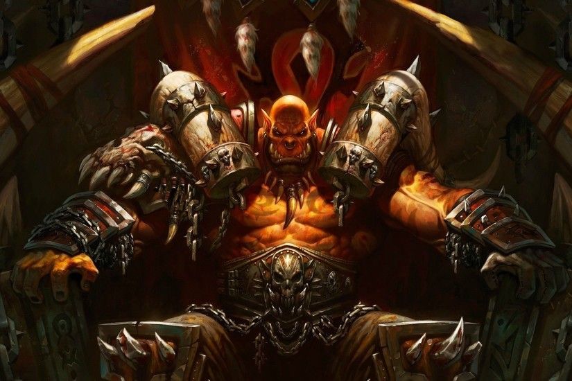 World Of Warcraft, Garrosh Hellscream, Hearthstone: Heroes Of Warcraft  Wallpapers HD / Desktop and Mobile Backgrounds