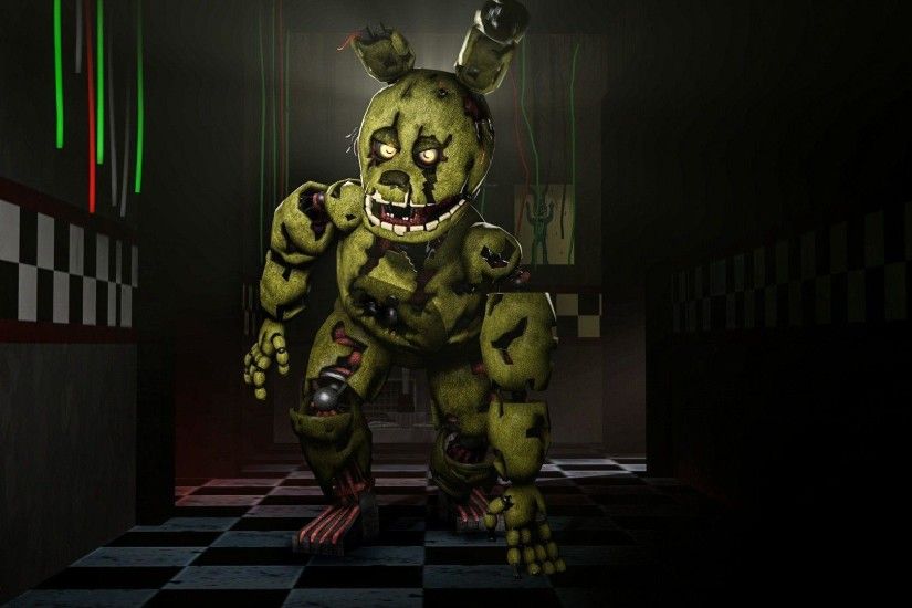 No More Mr. Nice Guy (Springtrap SFM Wallpaper) by gold94chica on .
