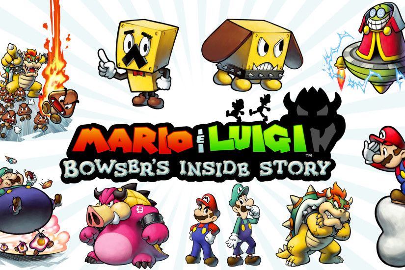 Video Game - Mario & Luigi: Bowser's Inside Story Mario Luigi Bowser  Wallpaper