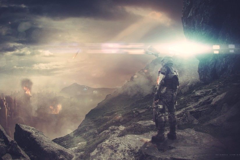 Halo 5: Guardians, 4k, HD wallpaper, game, fps, sci- ...