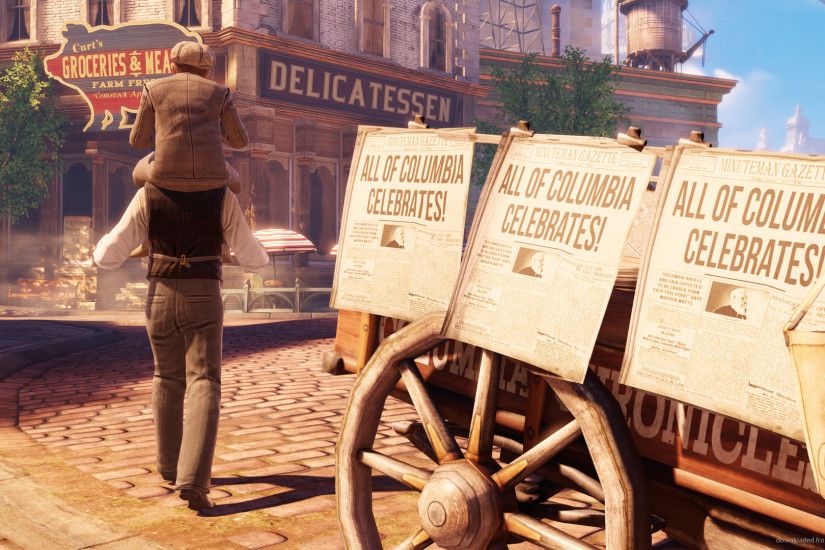 Bioshock Infinite Signs for 1920x1080