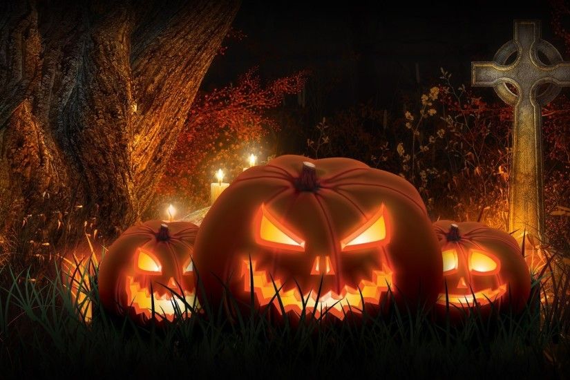 jack-o-lanterns-in-the-cemetery-holiday-hd-