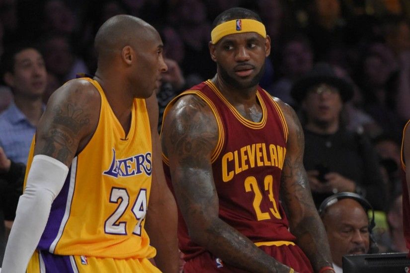 Lebron and La Lakers Kobe Bryant 4K Wallpaper