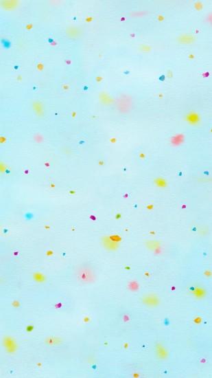 Pure Romantic Colorful Dot Pattern Background iPhone 6 wallpaper
