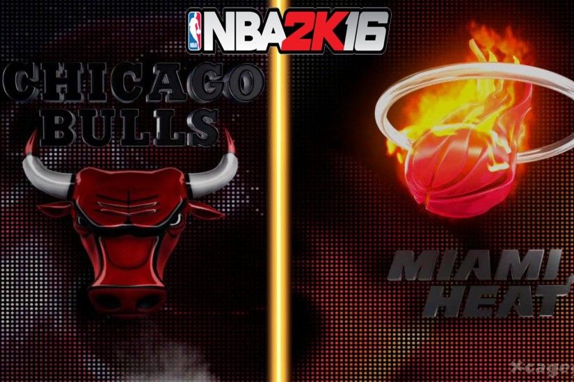 NBA 2K16 Gameplay - Chicago Bulls vs Miami Heat - Full Game [ HD ] - YouTube