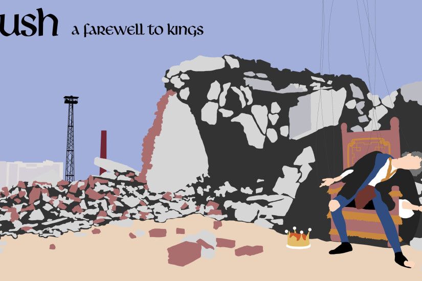 Here's a new Rush wallpaper! (A Farewell to Kings) ...