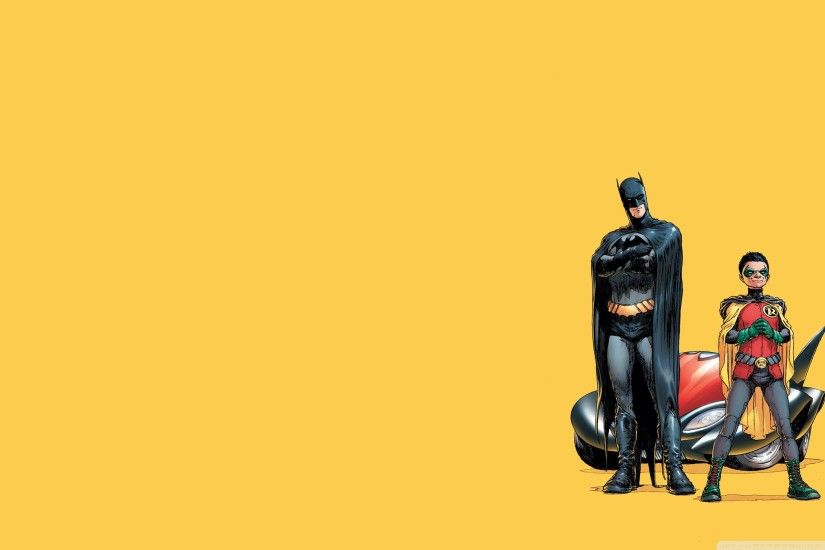 Batman Robin Dc Comics Comics Dick Grayson Yellow Background Frank Quitely  Fresh New Hd Wallpaper [Your Popular HD Wallpaper] (shared via SlingPic)