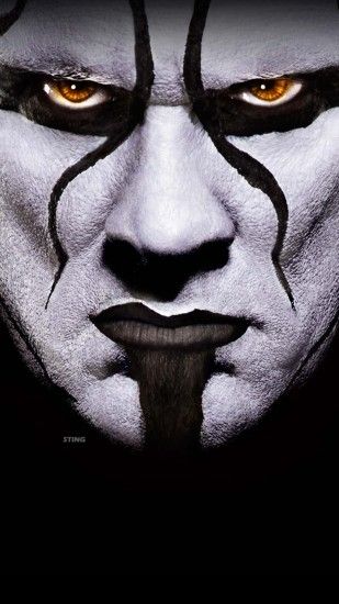 1080x1920 Wrestler Sting Painting HD Wallpaper | The Icon STING!