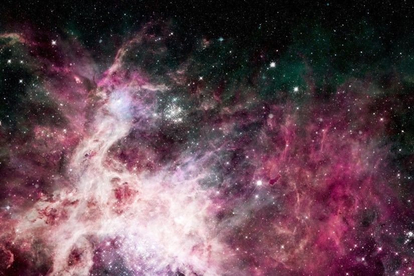 Wallpaper: Tarantula, Orion and the Carina Nebula. Ultra HD 4K 3840x2160