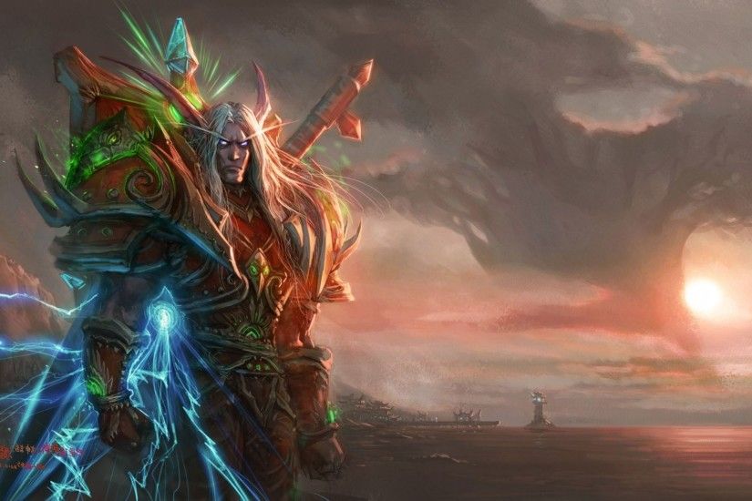 World of Warcraft Blood Elf Wallpaper