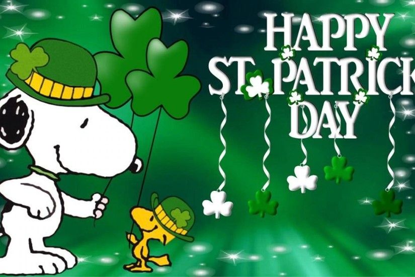 Snoopy St Patricks