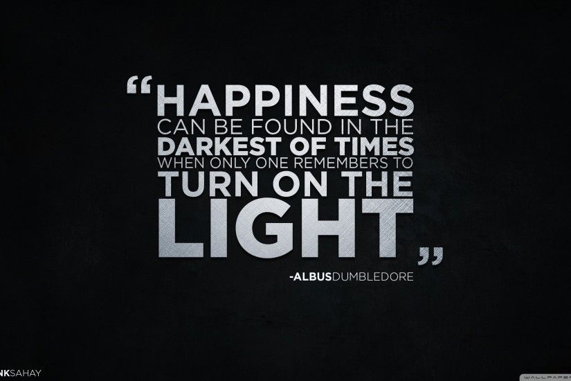 Harry Potter, Albus Dumbledore, Quote, Simple Background Wallpapers HD /  Desktop and Mobile Backgrounds