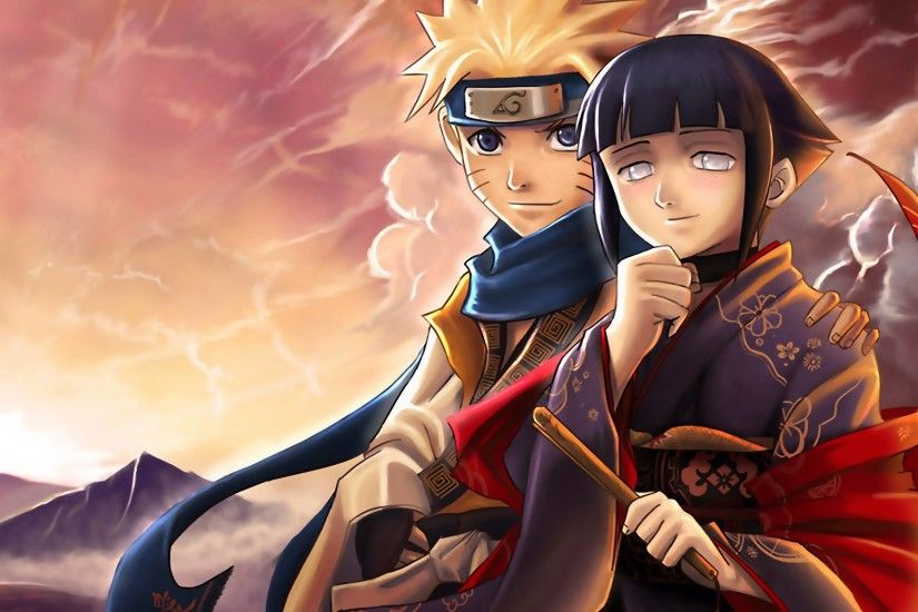 Anime - Naruto Love Revelion Naruto Uzumaki Hinata HyÅ«ga Wallpaper
