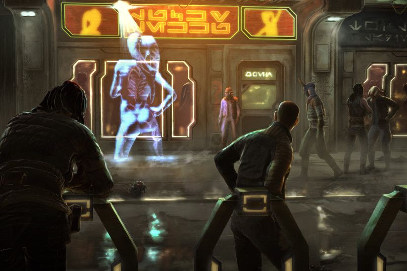 New concept art shows the sleazy Taxi Driver underbelly of Star Wars