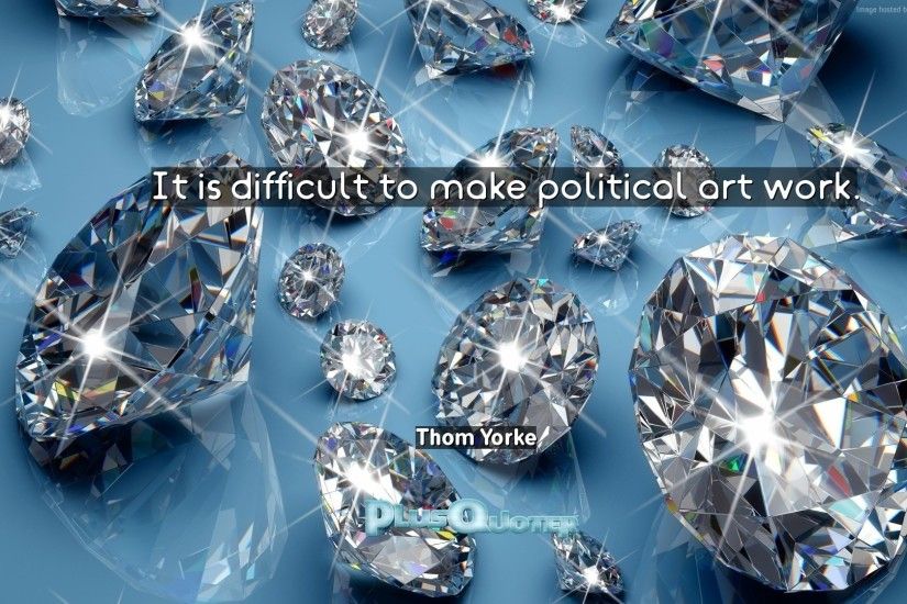 ... It is difficult to make political art work Thom Yorke Download Wallpaper  ...