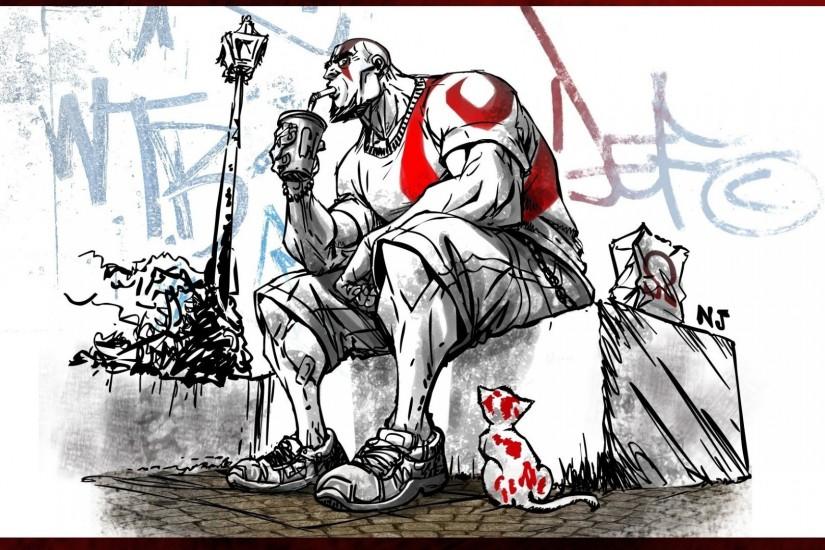 Kratos God of War III HD desktop wallpaper : Widescreen : High 1920Ã1200 God