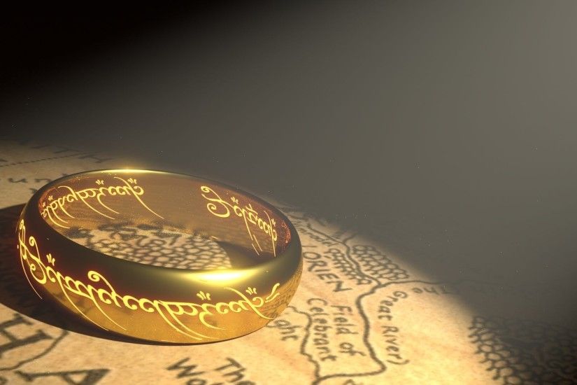 The Lord of the Rings, Rings, The One Ring, Map, Middle earth, Text,  Closeup Wallpapers HD / Desktop and Mobile Backgrounds