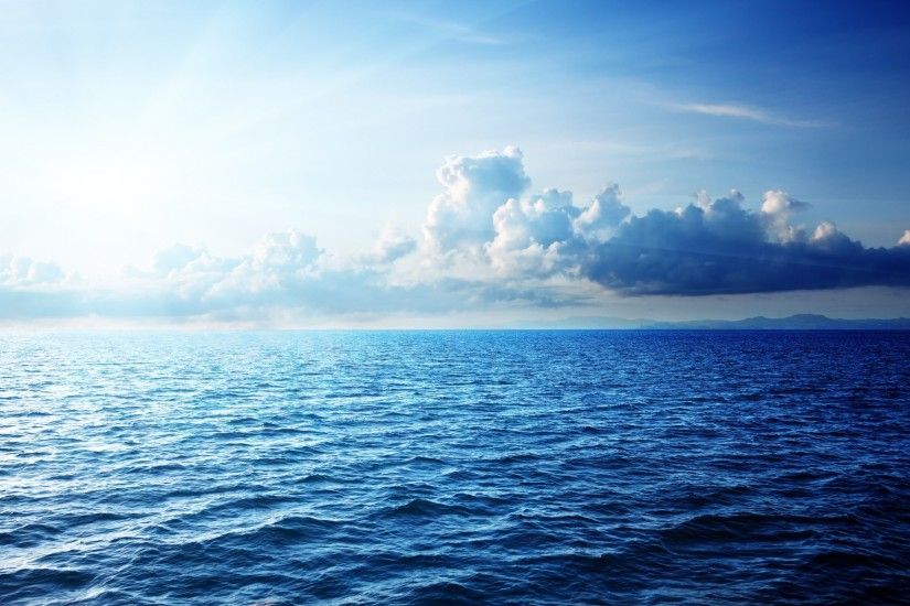 mobile, sea, ocean, sunlight high definiton, mother nature, nature,  caribbean, sky, beautiful,clouds, macbook Wallpaper HD
