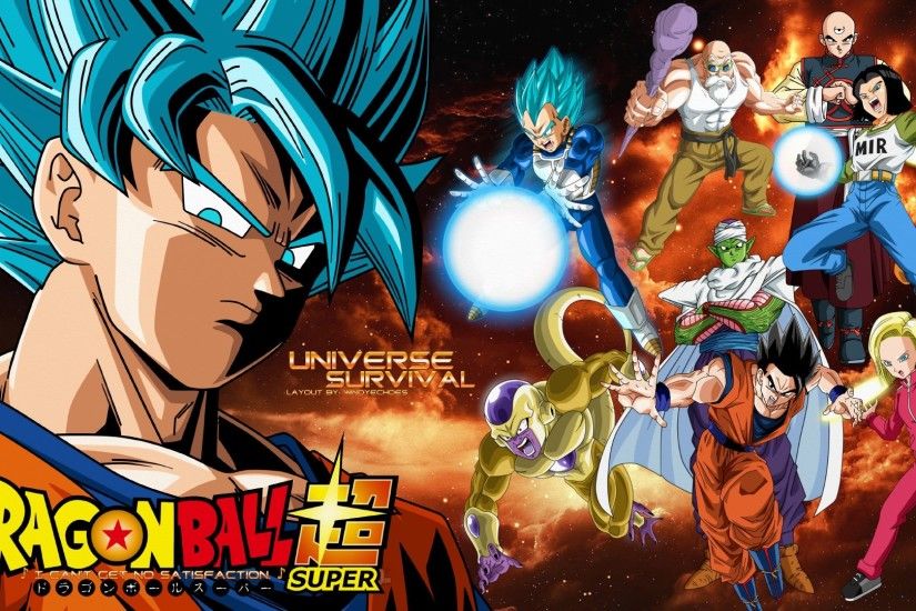 ... Dragon Ball Super - Universe 7 Survival Wallpaper by WindyEchoes