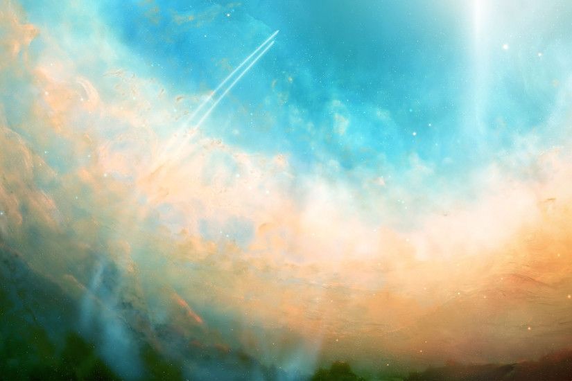 Serene nebula HD Wallpaper 1920x1080
