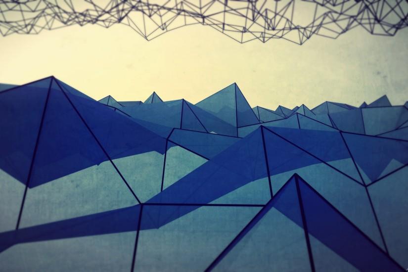 Theme BinÂ» Blog Archive Â» Abstract Polygons HD Wallpaper