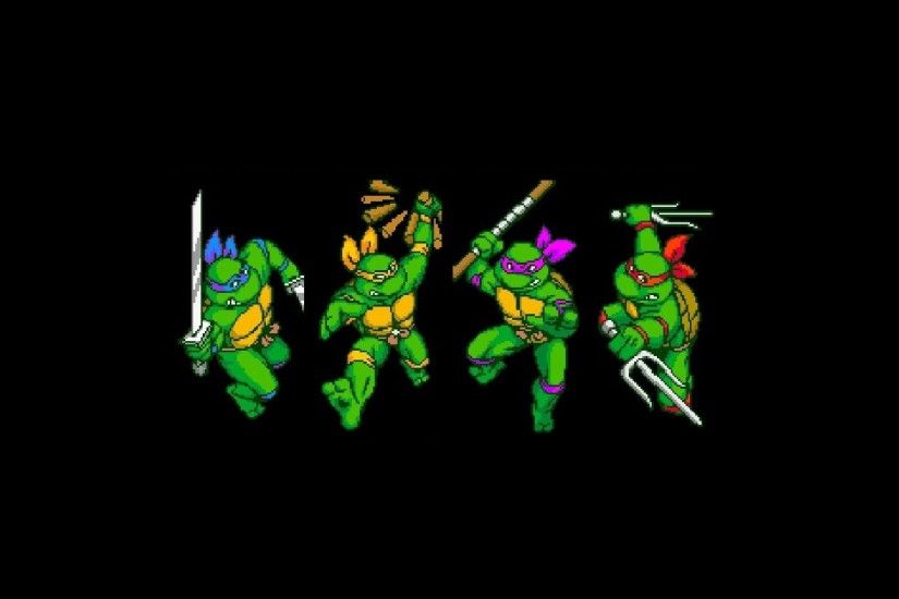 Video Game - Teenage Mutant Ninja Turtles IV: Turtles in Time Wallpaper