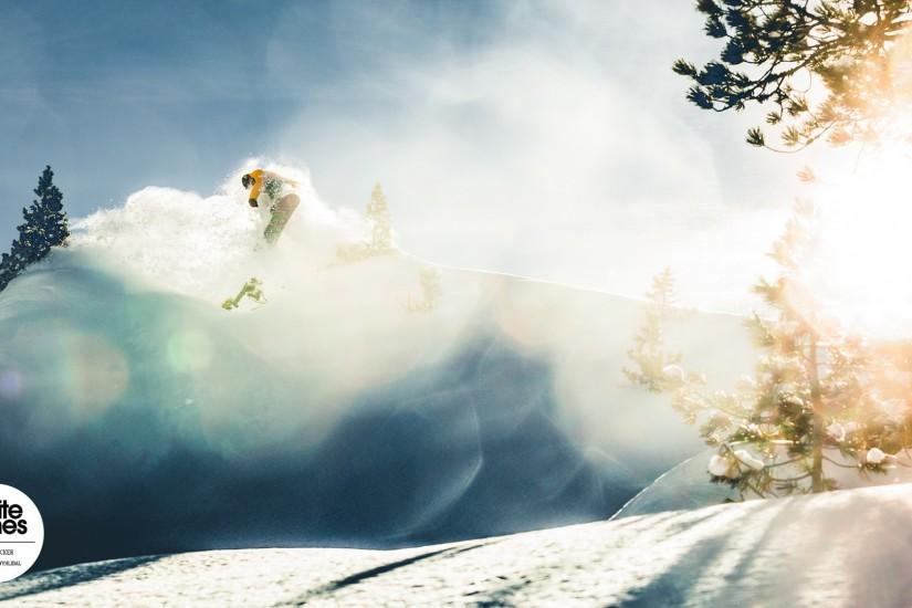 Snowboard Wallpaper – Tom Klocker Powder Ollie