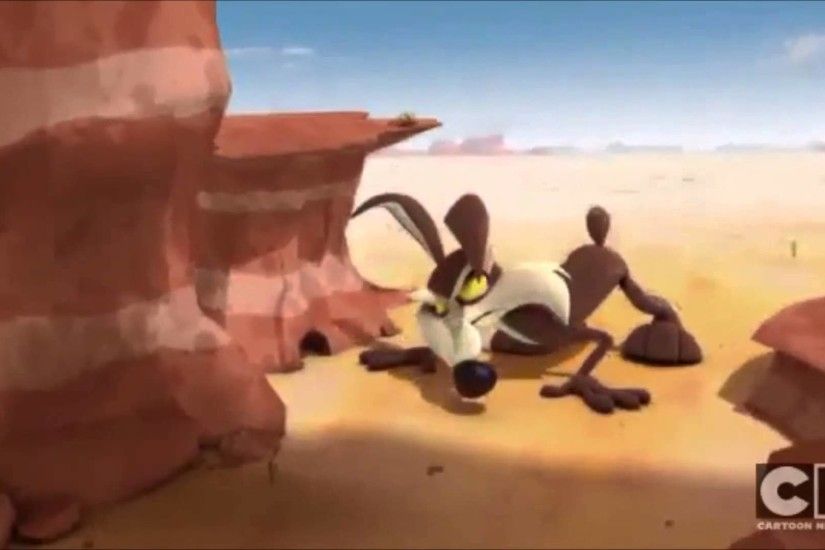 Nice Images Collection: Wile E. Coyote And The Road Runner Desktop  Wallpapers