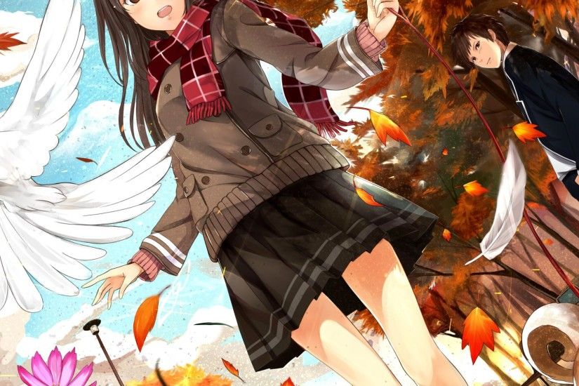 Kazabana Fuuka - Tap to see more Thanksgiving Anime wallpapers! | @mobile9
