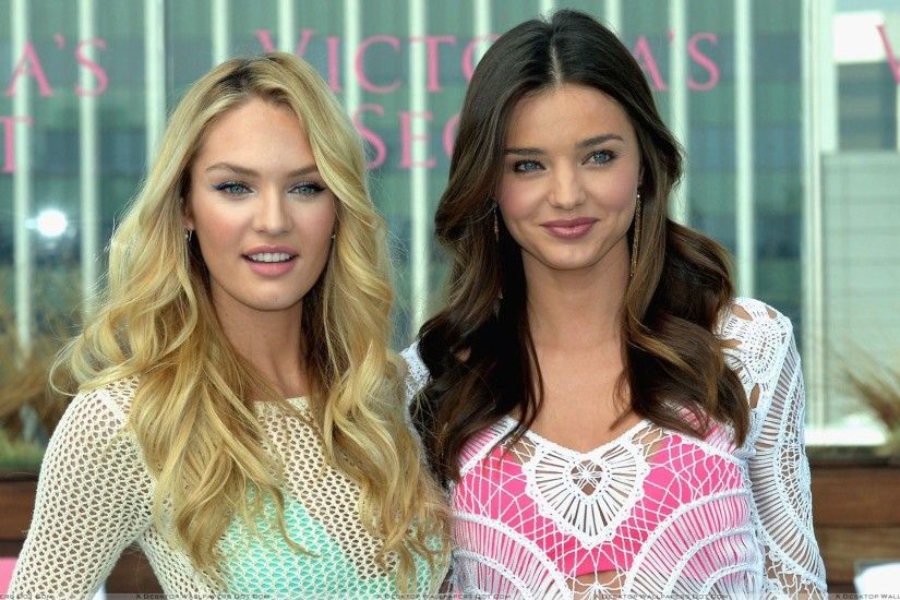 You are viewing wallpaper titled "Miranda Kerr N Candice ...