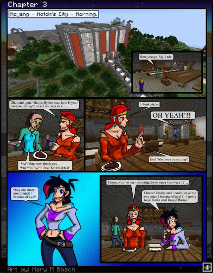 ... TomBoy-Comics Minecraft: The Beginning Cha 0: Page1-3 .