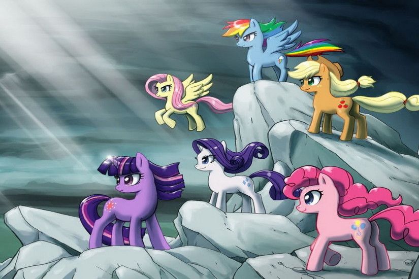 Image - My Little Pony Friendship Is Magic's wallpaper.jpg | My Little Pony  Fan Labor Wiki | FANDOM powered by Wikia
