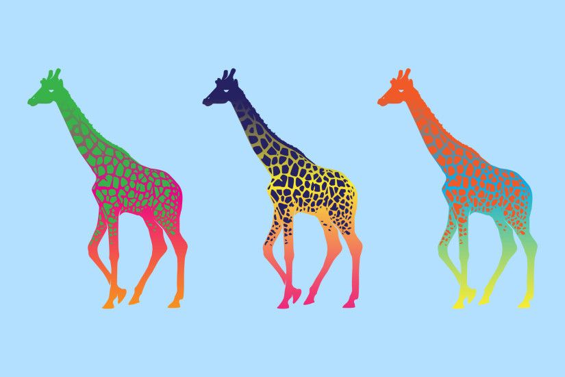 Pink Giraffe Desktop Wallpaper - WallpaperSafari ...