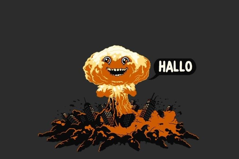 Funny Nuclear Explosions Desktop Wallpaper