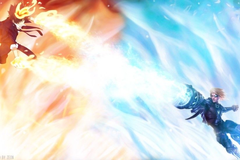 Anime 1920x1178 Tsuna Ezreal League of Legends crossover Katekyo Hitman  Reborn!