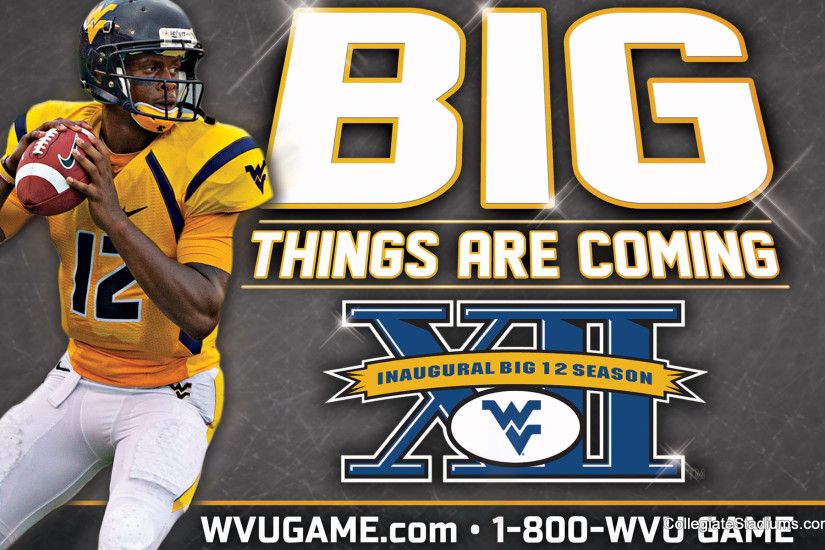 Geno version of the Big Things Are Coming WVU wallpaper